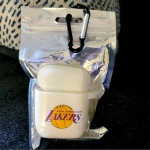 NWT Lakers Airpod Case for Generation 1 & 2